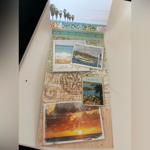 NWT Tropical Beach Stationary Note Pad - Picture 3 of 8